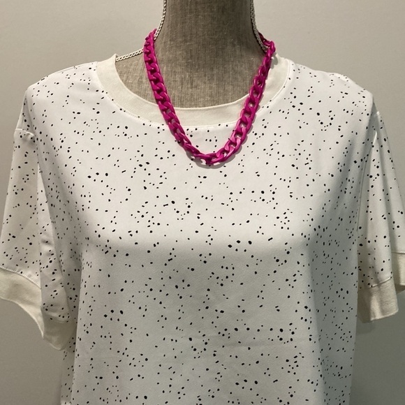 BELLE Vere Polka Dots Blouse Medium - Picture 3 of 14
